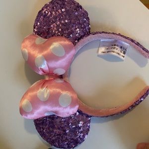 Purple/Pink Minnie Ears
